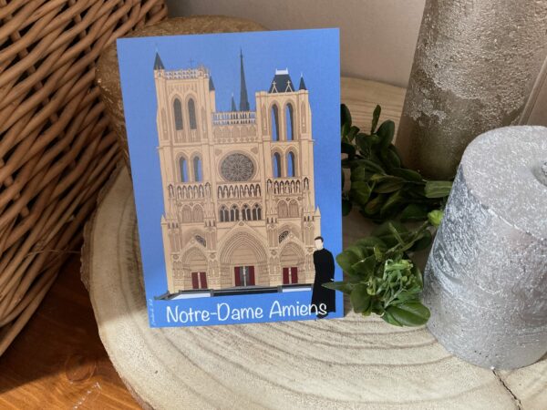 Carte Notre-Dame Amiens