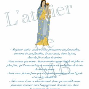 Prière pour des fiançailles.