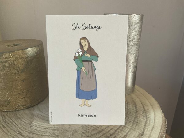 Carte de sainte Solange