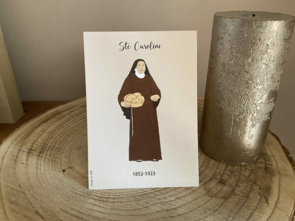Carte de sainte Caroline