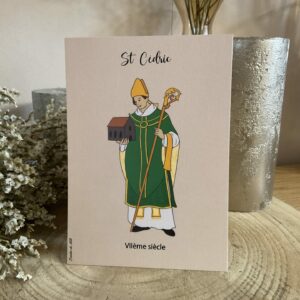 Carte de saint Cédric