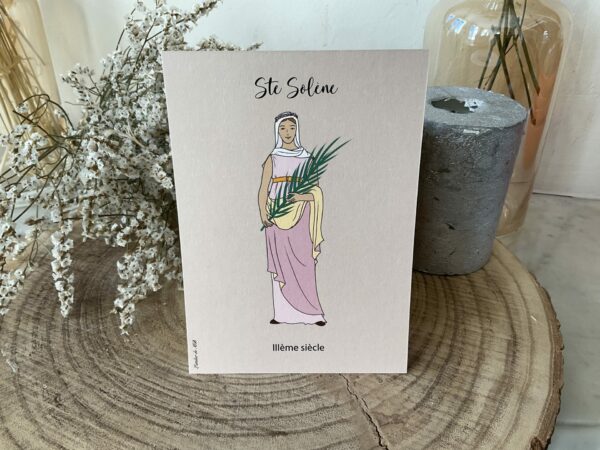 Carte de sainte Solène