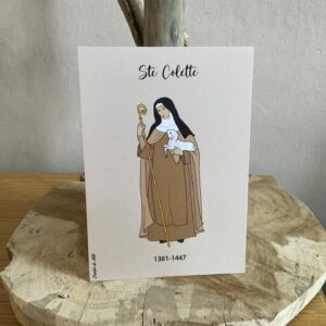 Carte de sainte Colette