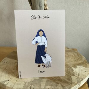 Carte de sainte Jacinthe
