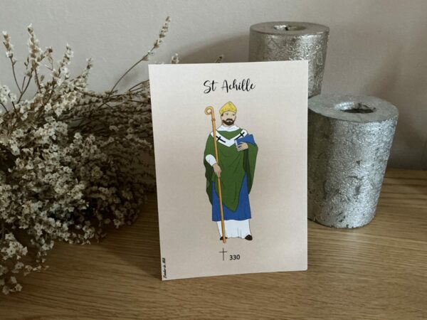 Carte de saint Achille