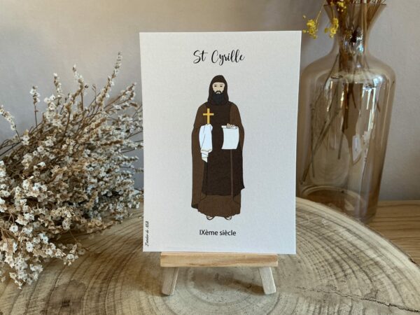 Carte de saint Cyrille