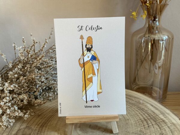 Carte de saint Célestin