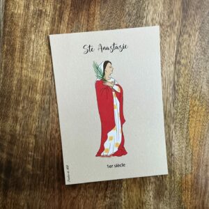 Carte de sainte Anastasie