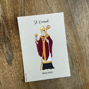 Carte de saint Conrad