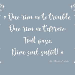 Dieu seul suffit