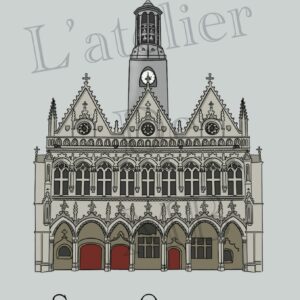 Hôtel de Ville de saint Quentin, 02