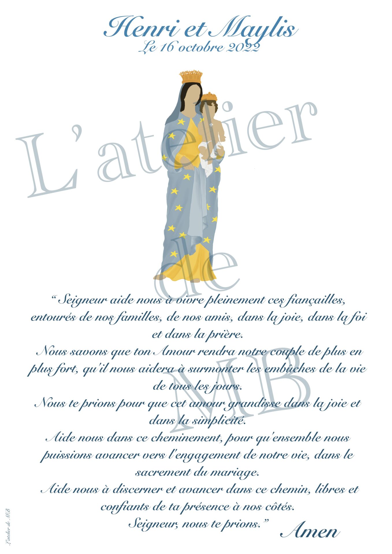 Prière des fiancés