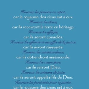 Carte béatitudes