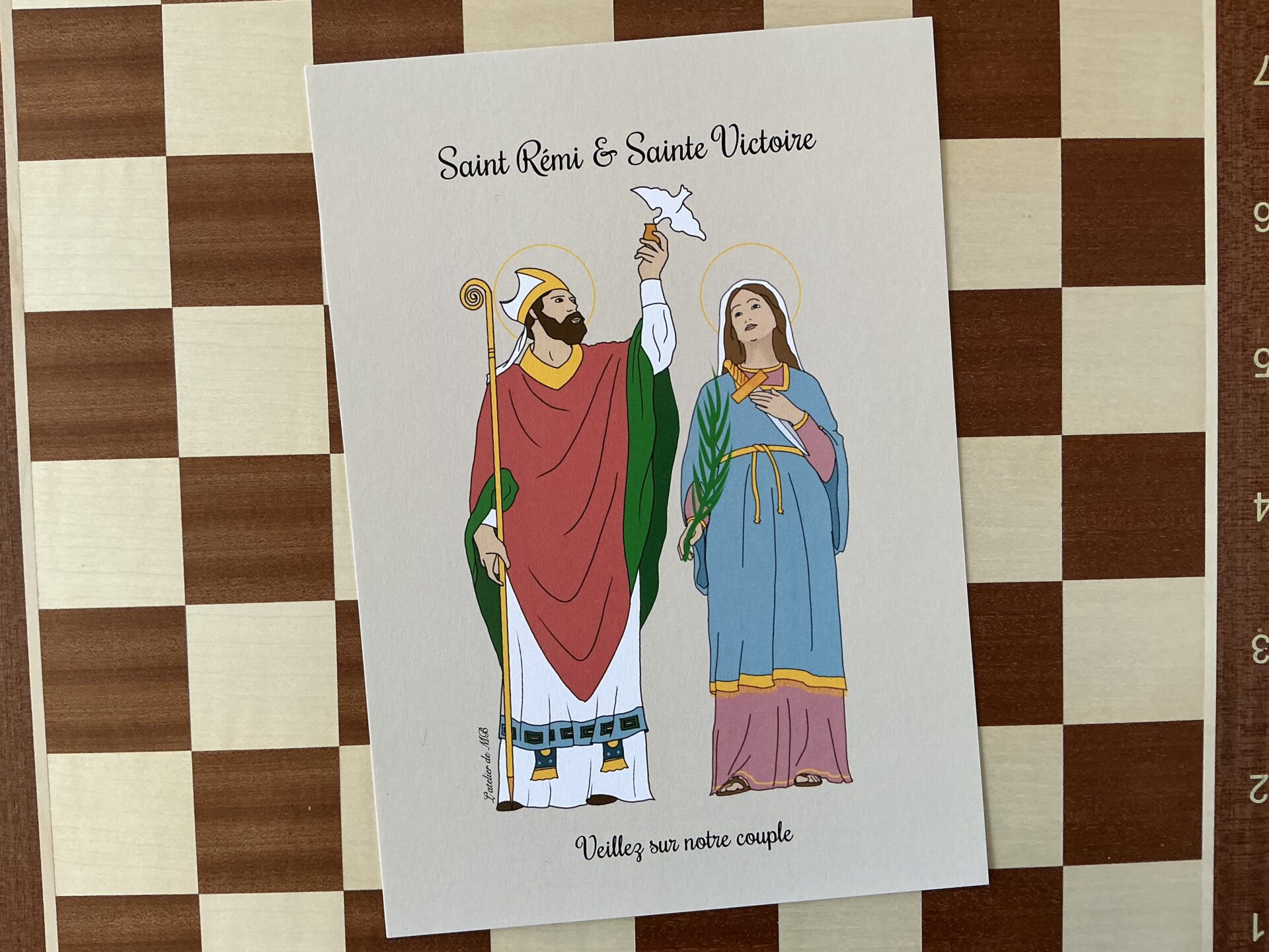 Couple de saints A4 – Image 3