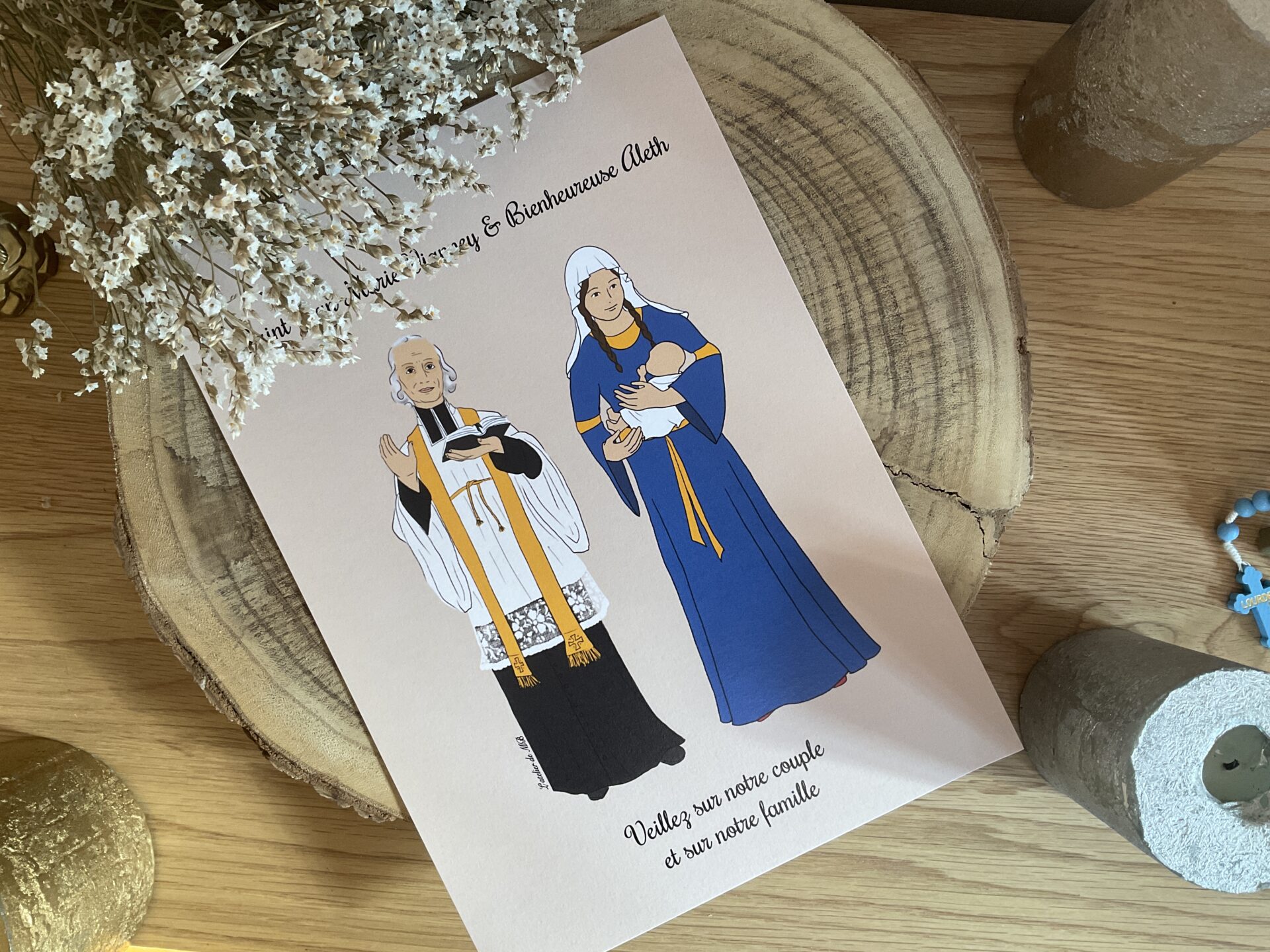 Couple de saints A4 – Image 5
