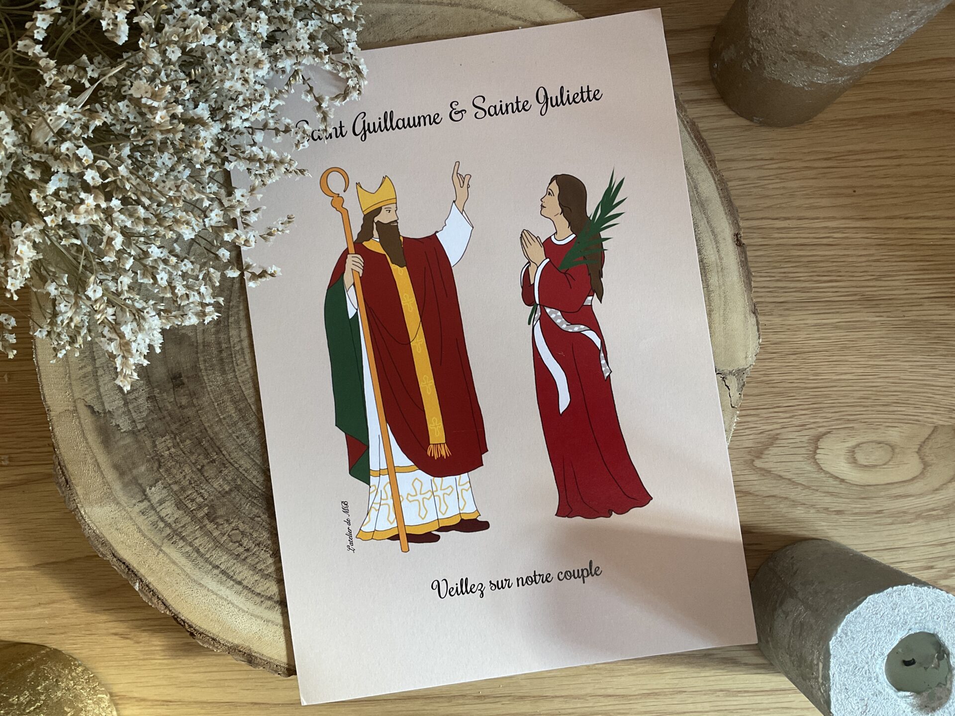 Couple de saints A4 – Image 6