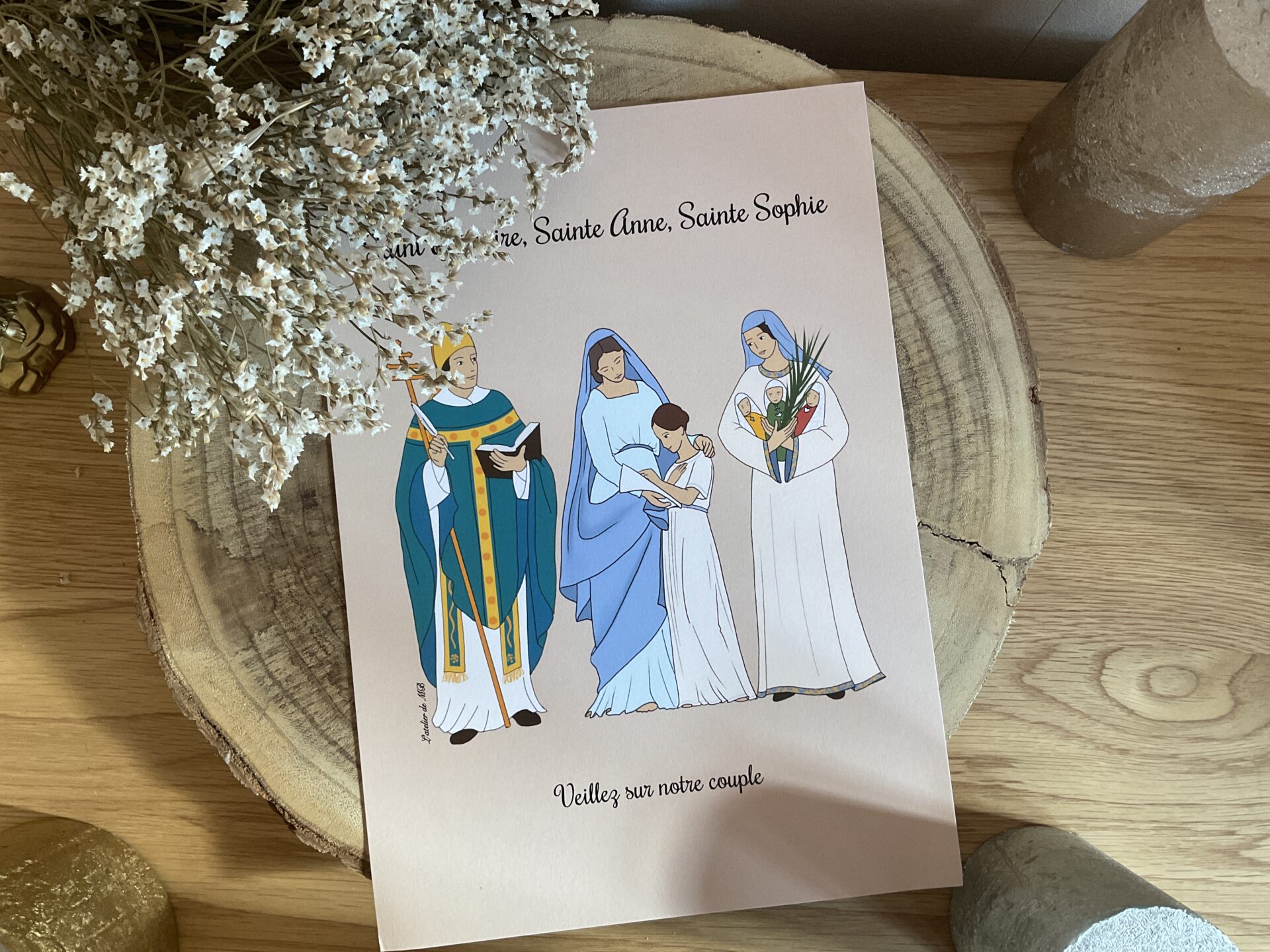 Couple de saints A4 – Image 7