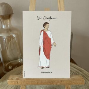 Carte de saint constance, format A6