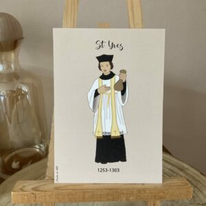 Carte de saint Yves, format A6