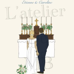 Illustration pour livret de messe