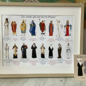 Affiche des saints qui ont fait la France, A4
