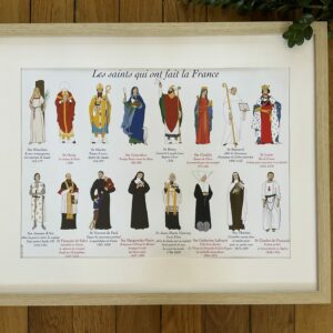 Affiche des saints qui ont fait la France, A3