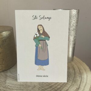 Carte de sainte Solange