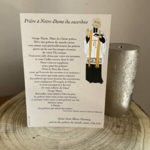 Prière à notre dame du sacerdoce