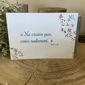 Ne crains pas!