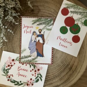 Cartes de Noël en Lot