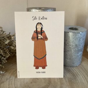 Carte de sainte Kateri
