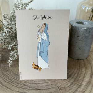 Carte de sainte Tiphaine