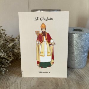 Carte de saint Ghislain