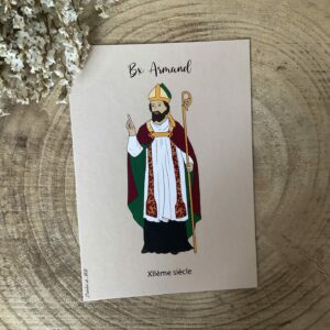 Carte de bienheureux Armand