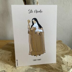 Carte de sainte Nicole