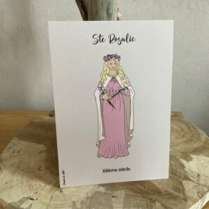Carte de sainte Rosalie