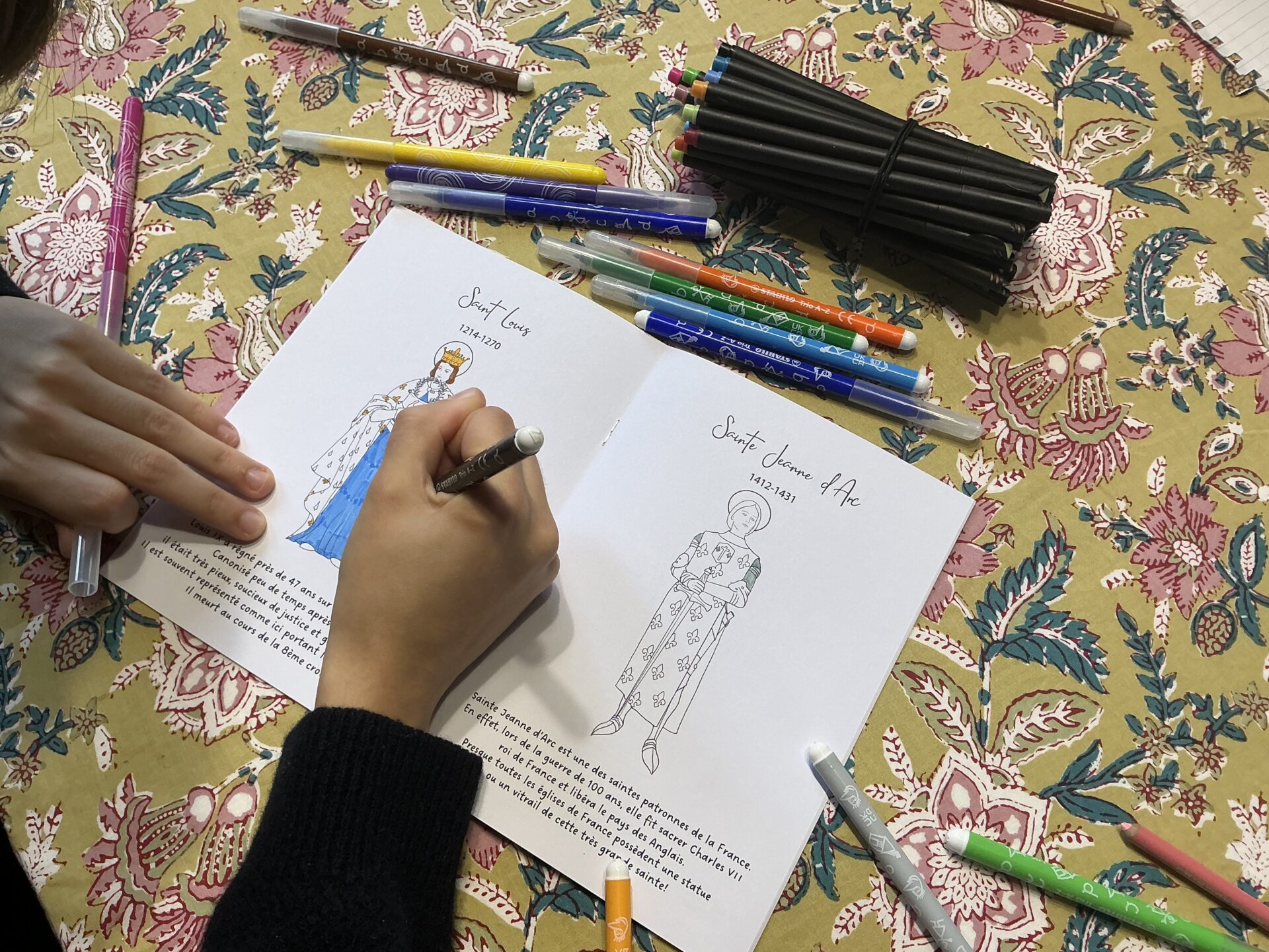 Coloriage les saints qui ont fait la France – Image 2