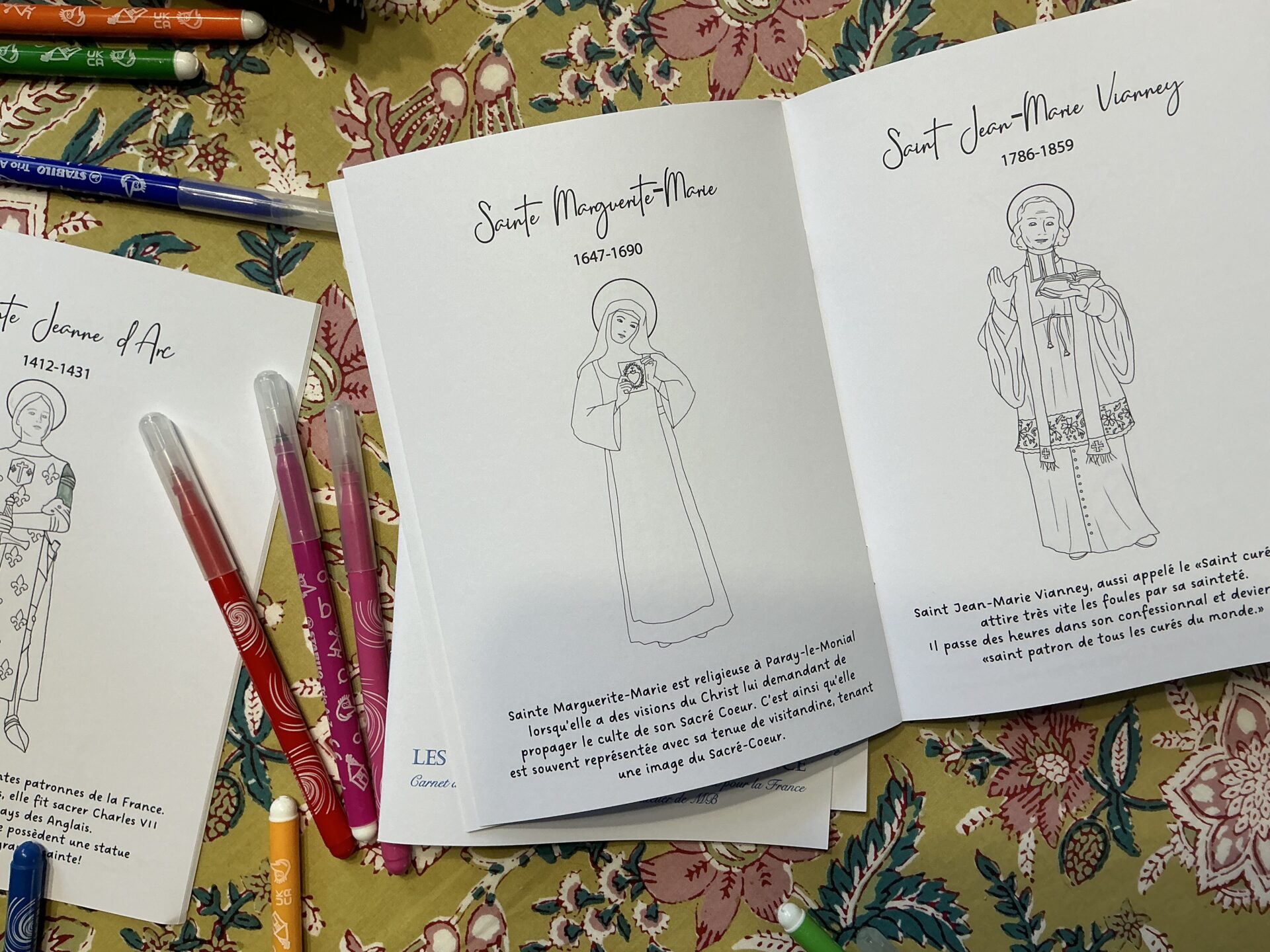 Coloriage les saints qui ont fait la France – Image 3