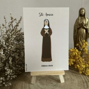 Carte de sainte Amicie