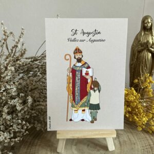 Carte de saint Augustine