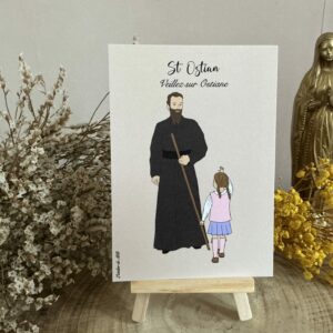 Carte de sainte Ostiane