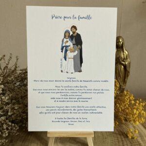Prière pour la famille