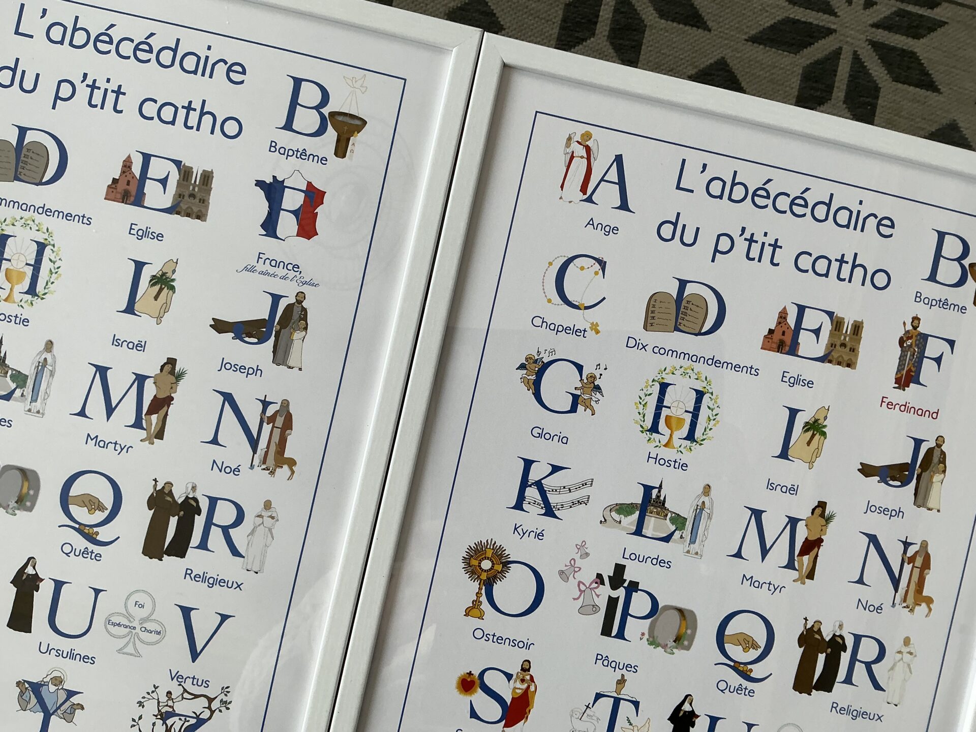 Abécédaire encadré personnalisé – Image 2