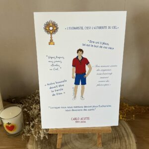 Affiche Carlo A4