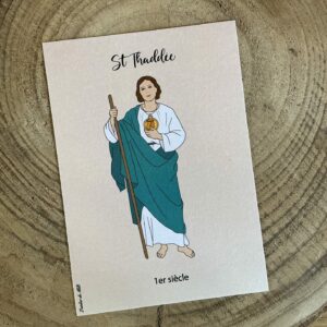 Carte de saint Thadée